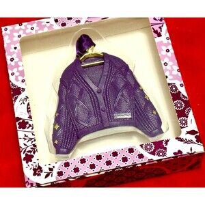 Taylor Swift Purple Speak Now Cardigan Christmas Tree Ornament